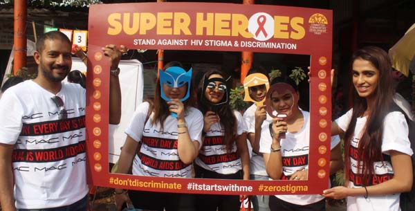 Superheroes Stand Against HIV Stigma